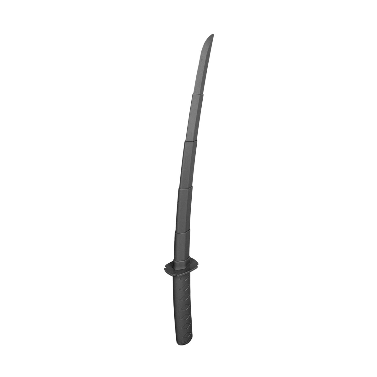 Espada Retractil De Plástico De 75 Cm De Largo - Negra 
