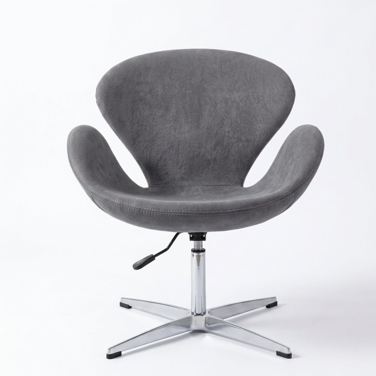 BUTACA LYON BASE METAL GRIS 