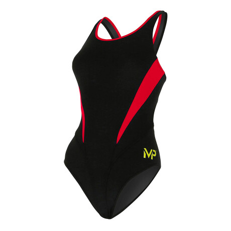 Michael phelps - Malla de Baño para Mujer Team Splice Comp Back SW256010618 - Uv Upf 50+. 18. 001