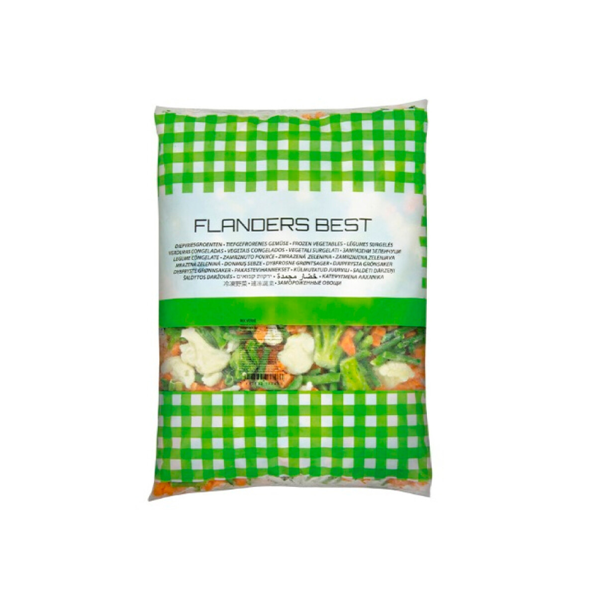 Ensalada Mix Verde Flanders 2.5 Kilos 