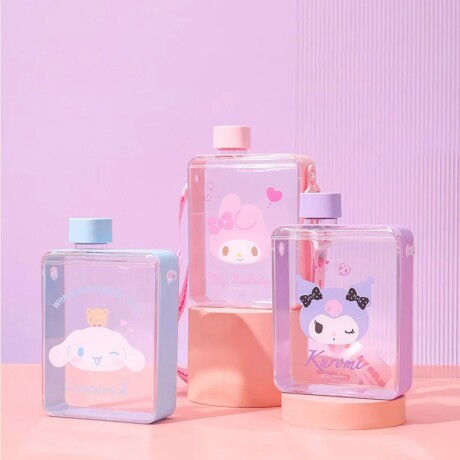 Botella Sanrio rectangular 500ml Cinnamoroll