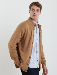 470301 CARDIGAN HARRY Camel