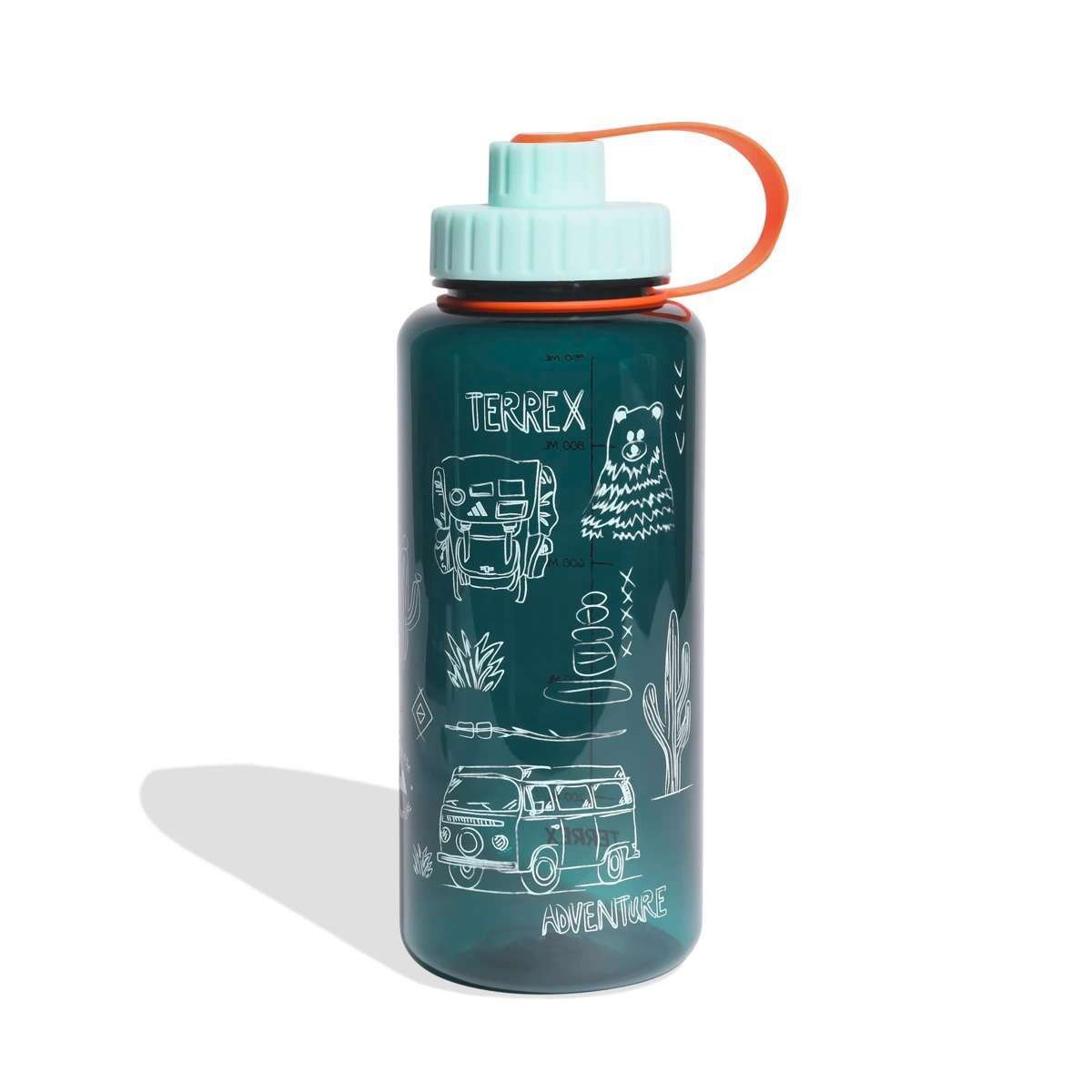 Botella Bidón De Agua De 1000 ML Terrex Unisex - Verde 