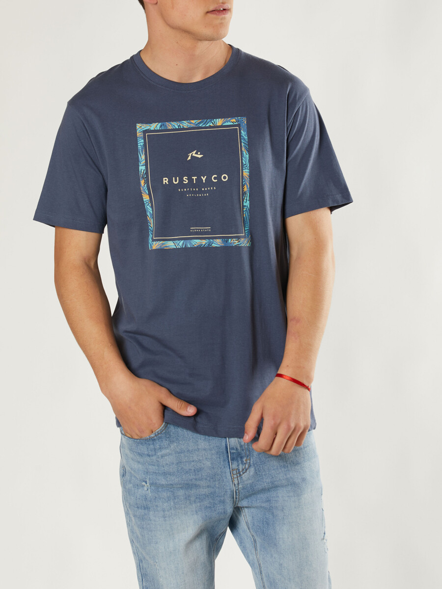 T-SHIRT KELER RUSTY - Navy 