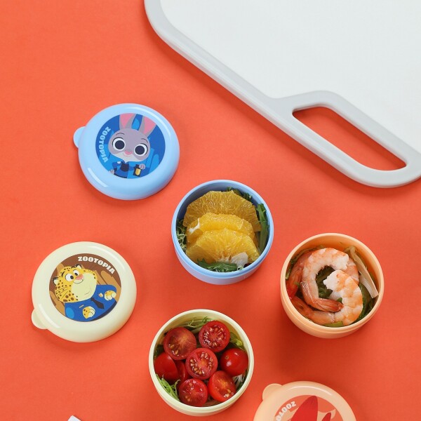Contenedor alimentos Zootopia 3pcs Contenedor alimentos Zootopia 3pcs