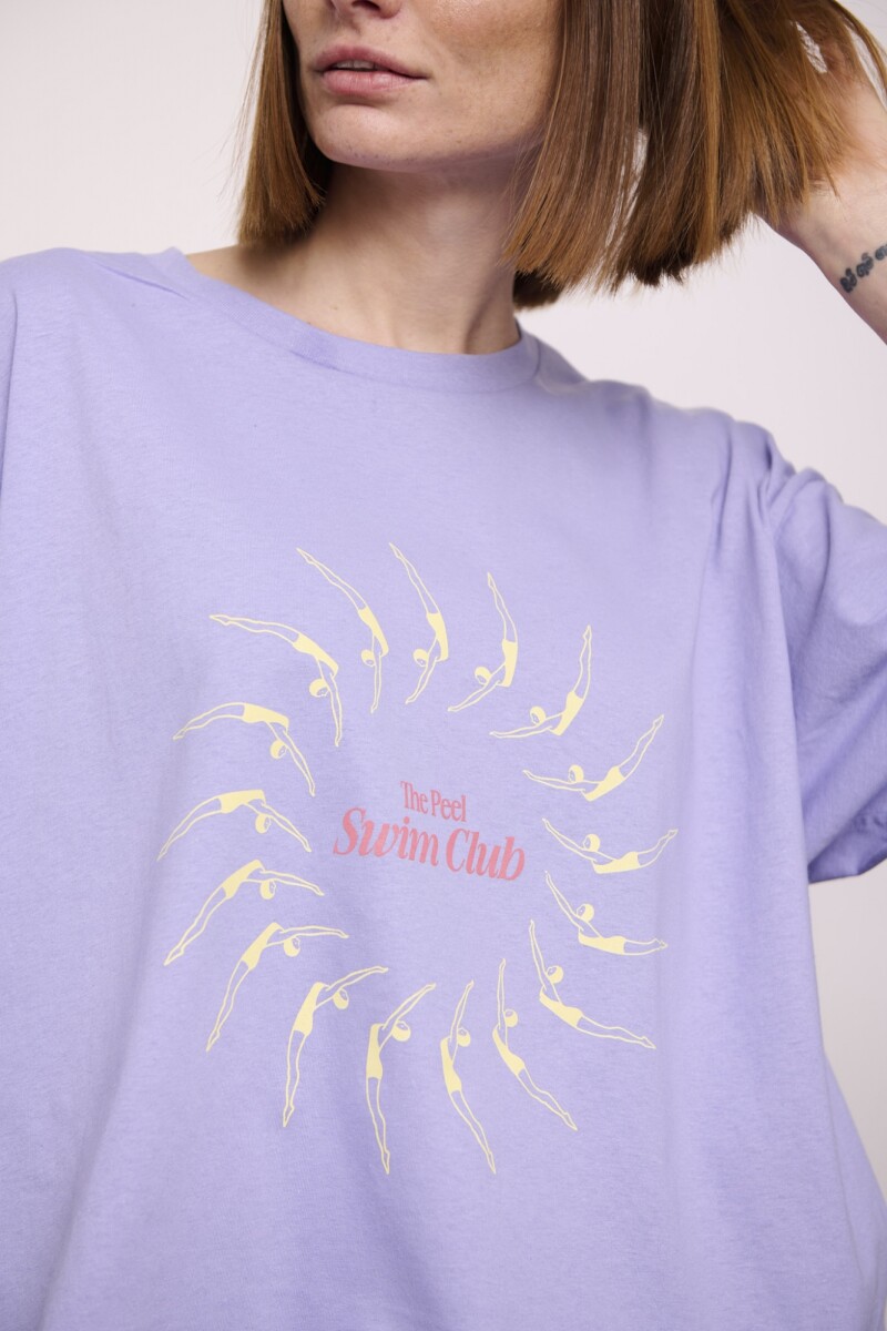 Remera Las Nadadoras Lila