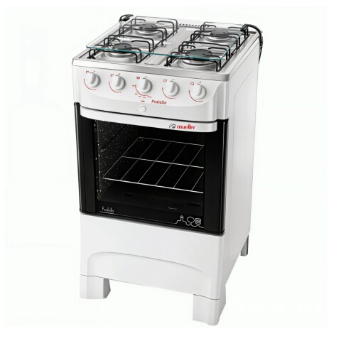Cocina Mueller Fratello 4 Hr Blanco Cocina Mueller Fratello 4 Hr Blanco