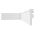 ZÓCALO PVC COLOR BLANCO 15 MM 0.07X2.40 MTS Zócalo Pvc Color Blanco 15 Mm 0.07x2.40 Mts