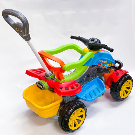 OUTLET - Buggy Cuatriciclo A Pedal 3en1 Auto Guía Y Accesorios OUTLET - Buggy Cuatriciclo A Pedal 3en1 Auto Guía Y Accesorios