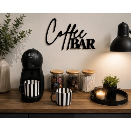 Cartel Coffee Bar H161006 de 30CM Metal 001
