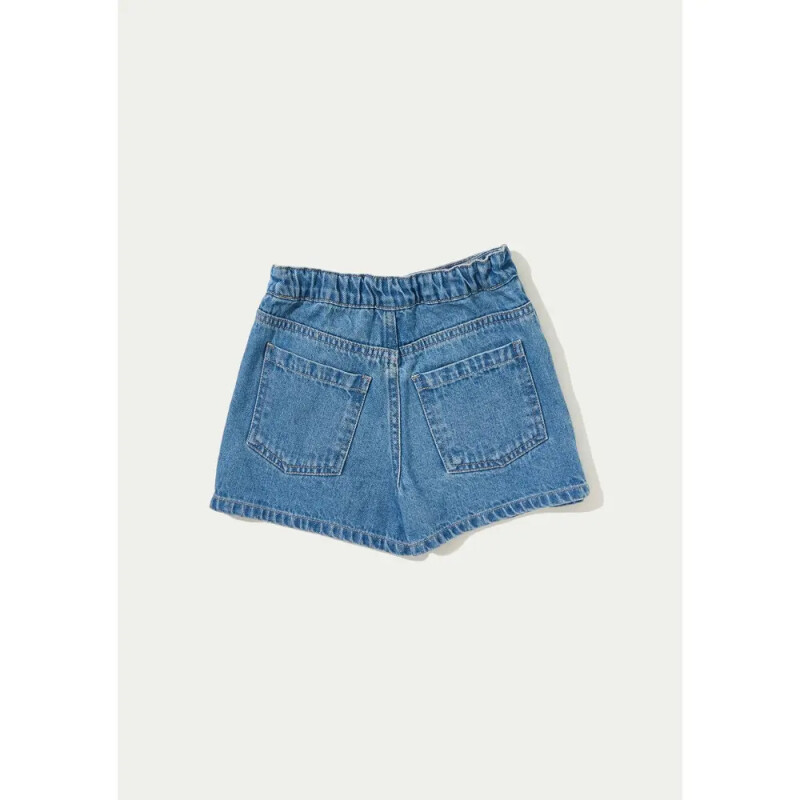 SHORTS SAIA FEM AZUL MEDIO