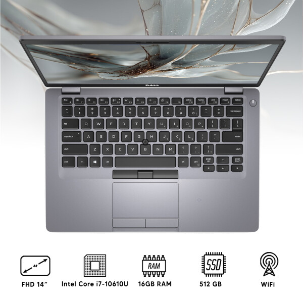 Notebook Dell Latitude 5410 I7 16gb Ram 512gb Ssd Táctil NOTEBOOK RFPL DELL 5410 I7/16/512/14"/TS