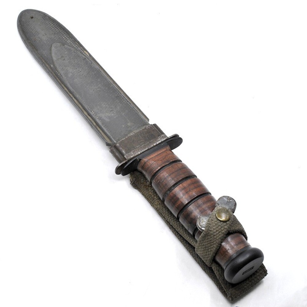 Cuchillo Ka-Bar Olean Ny Usmc Con Vaina U.S.N Mk2 Nord-8114 Cuchillo Ka-Bar Olean Ny Usmc Con Vaina U.S.N Mk2 Nord-8114