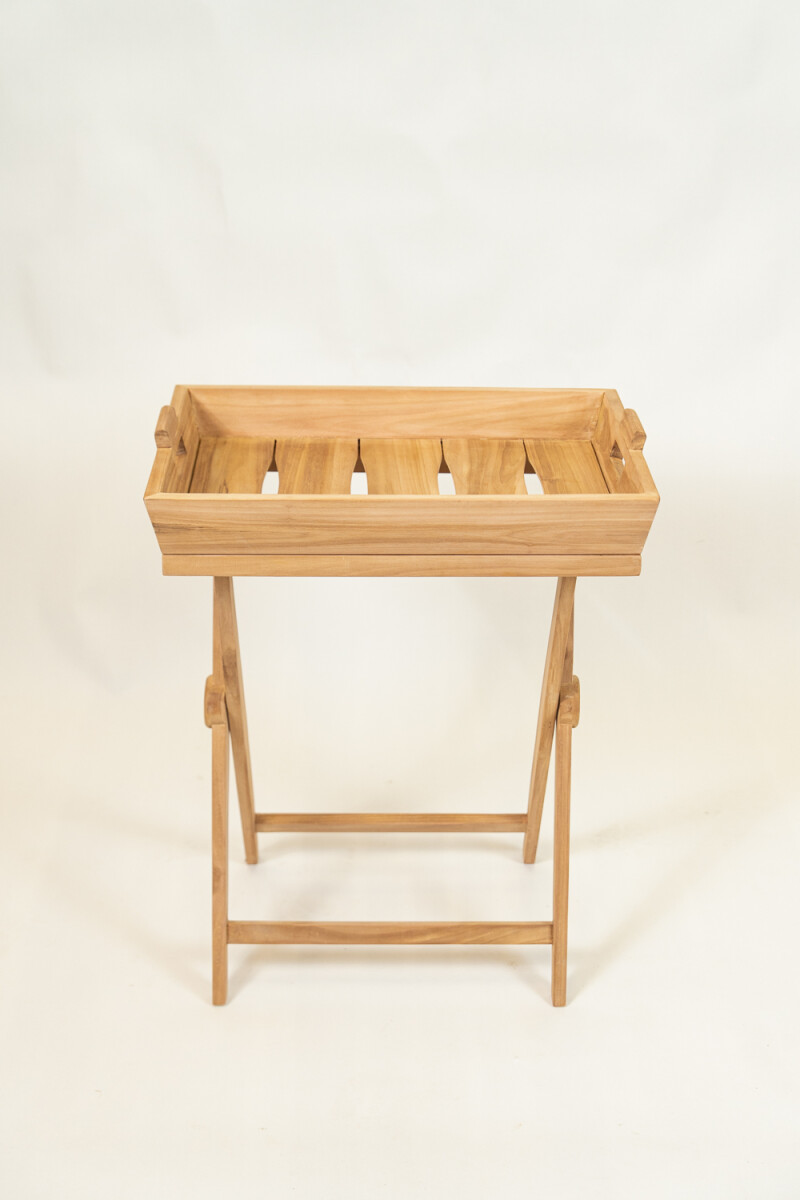 Mesa Con Bandeja Carmen - Color Unico 