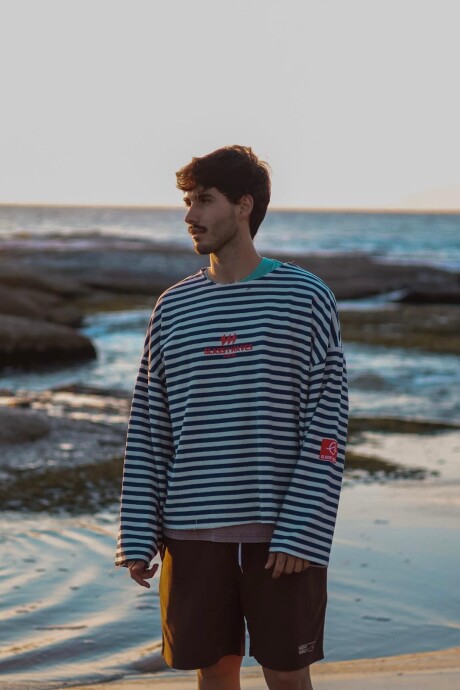 Buzo Reversible Marinero / Azul - Preventa U