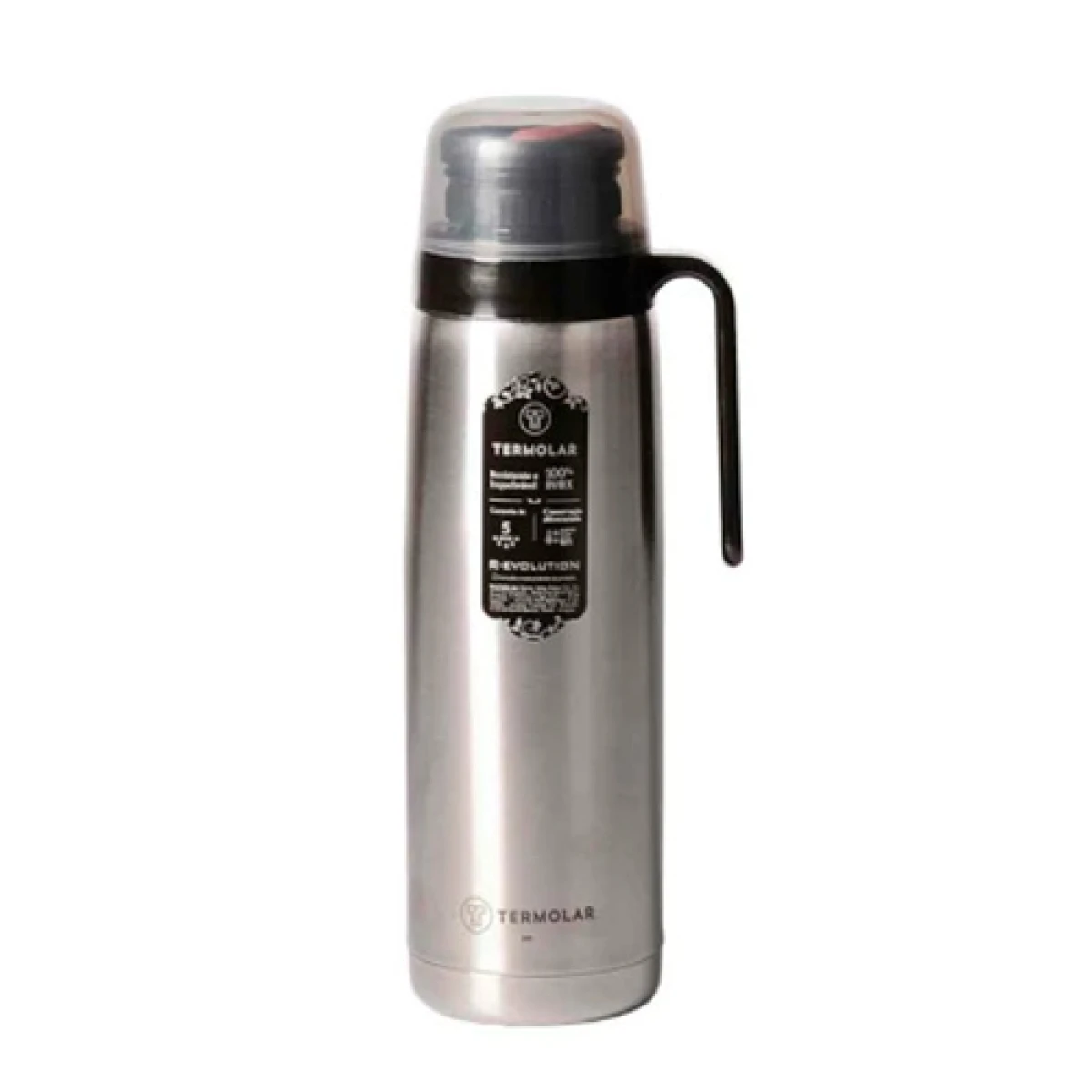 Termo Revolution Termolar de Acero Inoxidable 1L - PLATA 