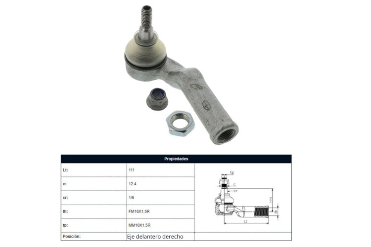 Puntero Ford Focus 14-25 Der Puntero Ford Focus 14-25 Der