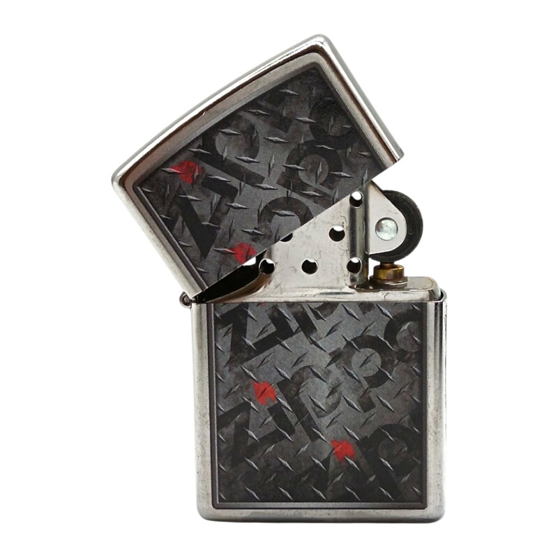 Encendedor ZIPPO 29838 Diamond Plate Zippos Design - ZP298338 plateadocombinado
