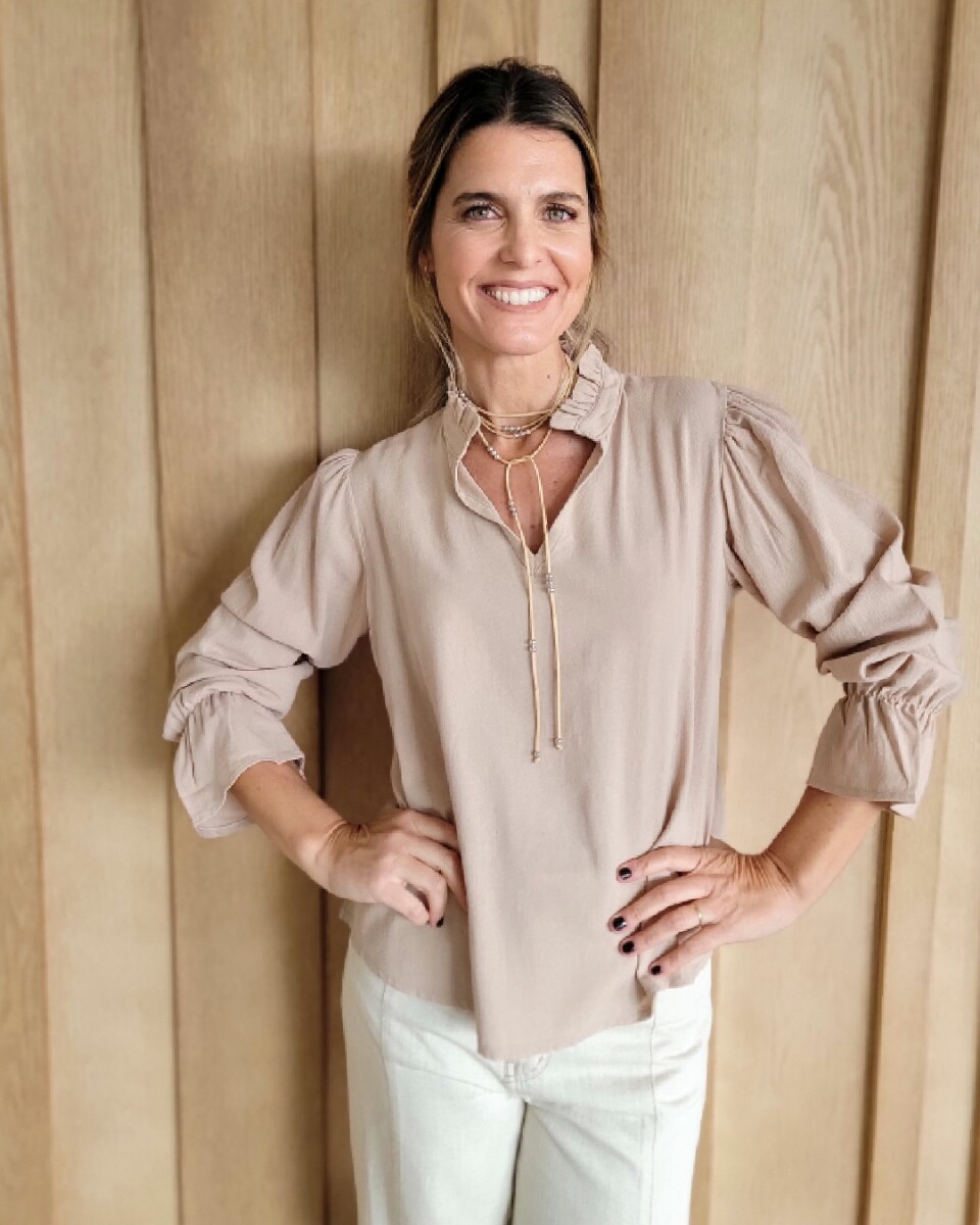 Blusa Copenhague - Beige 