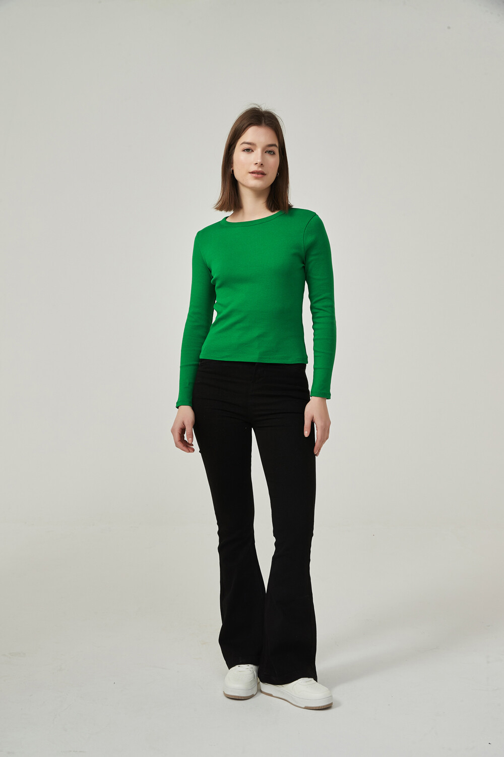 Remera Imari Verde Oscuro