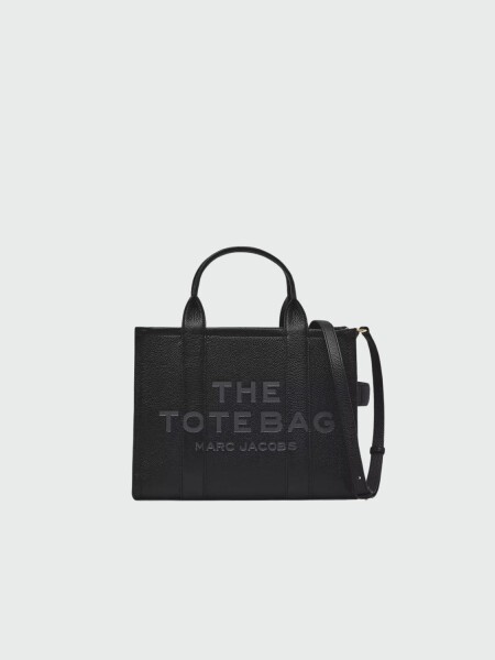 MARC JACOBS - THE LEATHER MEDIUM TOTE BAG Negro