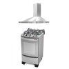 Combo Cocina 4h Mueller Decorato + Campana 60 Cm Inox Combo Cocina 4h Mueller Decorato + Campana 60 Cm Inox