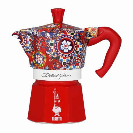Cafetera Italiana BIALETTI Moka Edición Dolce Gabbana Capacidad 3 Tazas Cafetera Italiana BIALETTI Moka Edición Dolce Gabbana Capacidad 3 Tazas