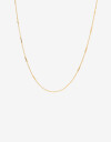 Collares Cortos Metal Collar De Cadena Acero - Dorado