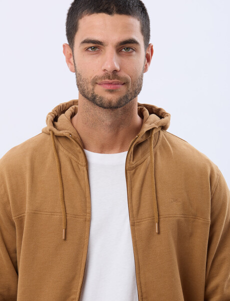 CANGURO CON CAPUCHA Beige