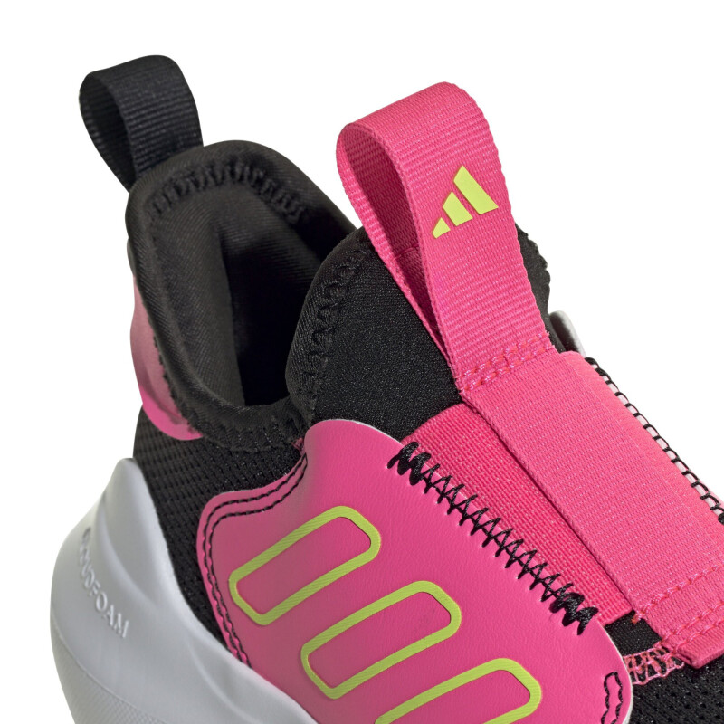 Championes Infantiles Adidas Tensaur Comfort Negro - Rosado - Amarillo Lima