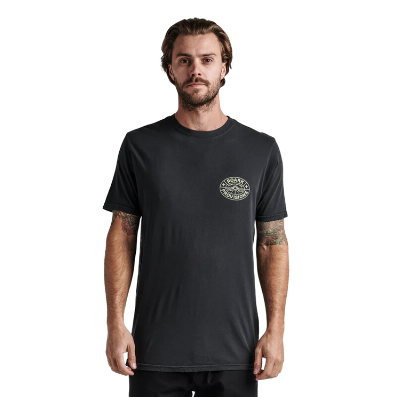 Remera Roark Roark Provisions - Negra Remera Roark Roark Provisions - Negra