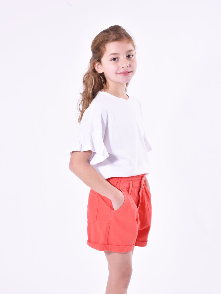 SHORT LORENZA ROJO