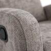 Poltrona Reclinable Giratoria Mecedora Rocking Beige Poltrona Reclinable Giratoria Mecedora Rocking Beige