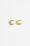 Aros acero earcuff irregular dorado