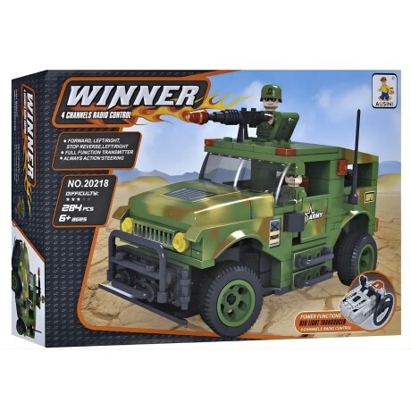 Bloques Infantiles Ausini Aramdo de camioneta 284 pzas Bloques Infantiles Ausini Aramdo de camioneta 284 pzas