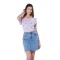 POLLERA XS-XXXL AZUL CLARO