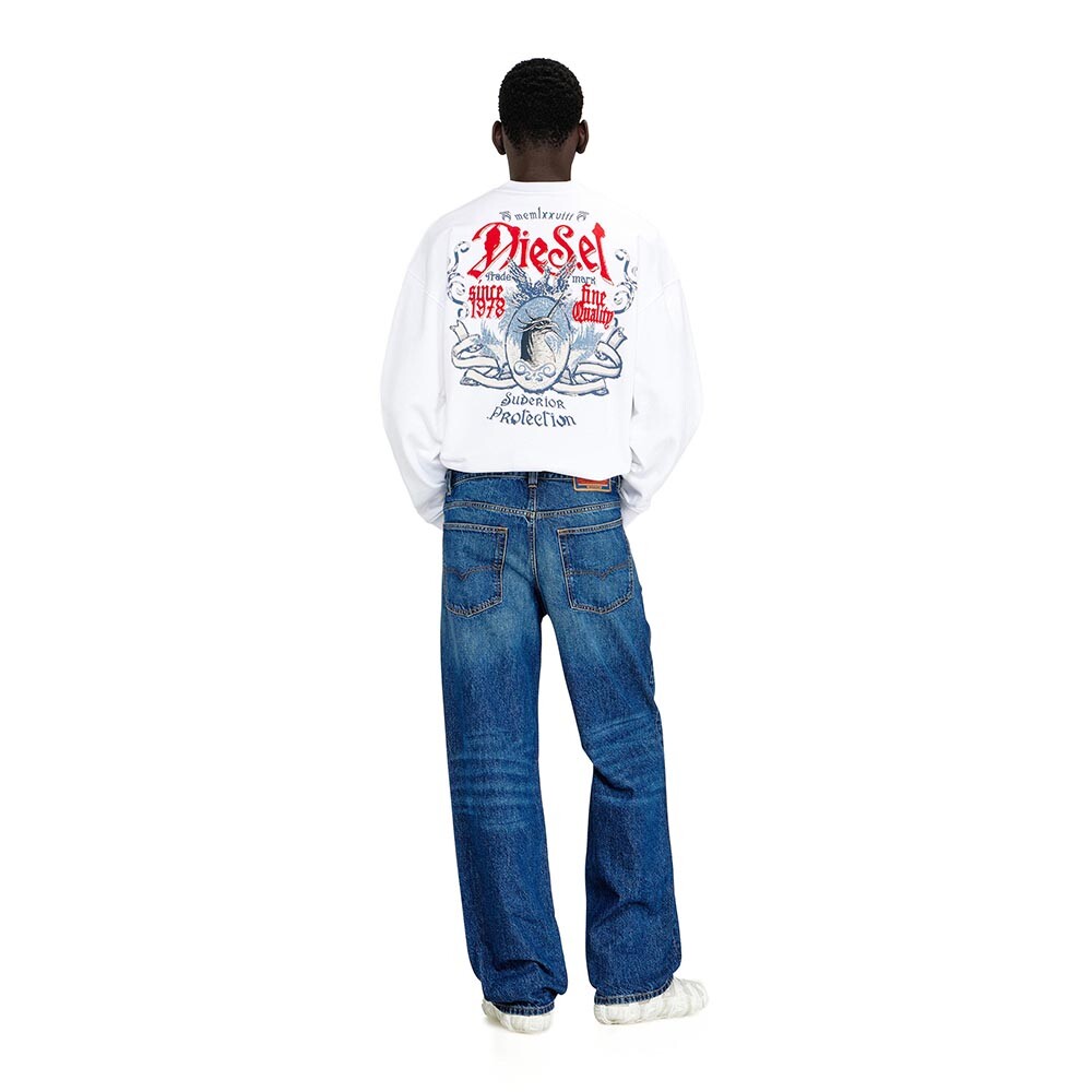 Jean Para Hombre Regular Jean 2024 D-Macs Azul Marino