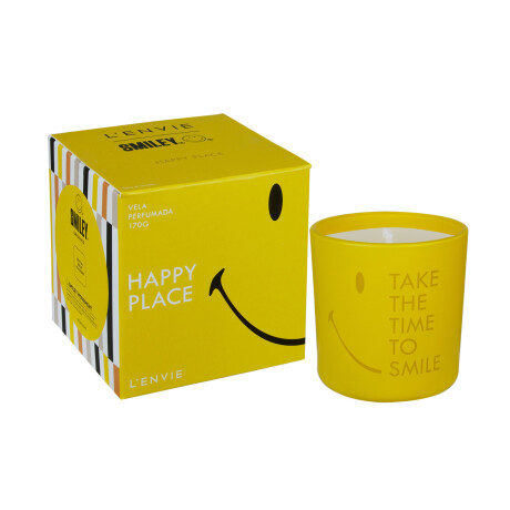 VELA PERFUMADA VELA-DE-SOJA HAPPY PLACE 170 GRS