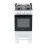 Cocina a Gas Dako Amazonas 4 Hornallas Blanco