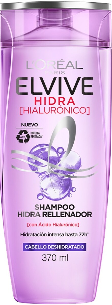 Shampoo Elvive Hidra Rellenador con Ácido Hialurónico 200 ml 