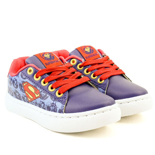 Championes DC Superman de Niños - SUICFW23001 Azul-rojo