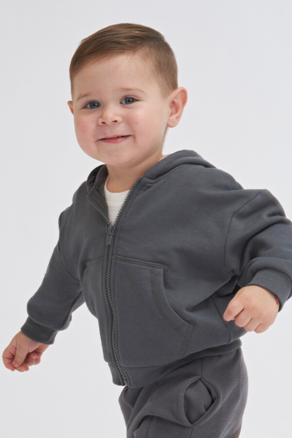 Chaqueta deportiva Gris Oscuro