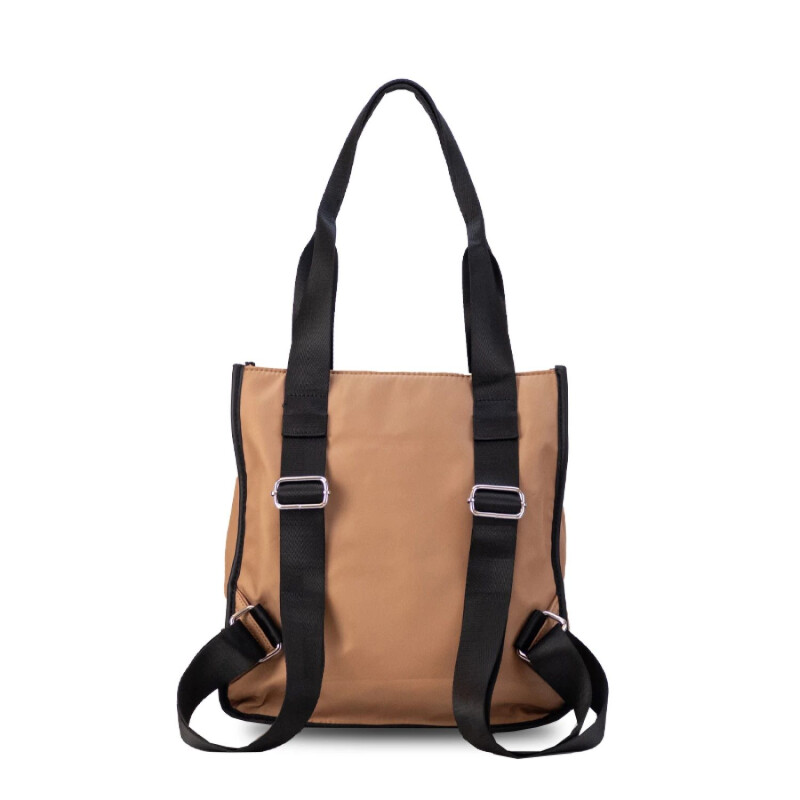 Cartera Mochila en Tela Impermeable Suela