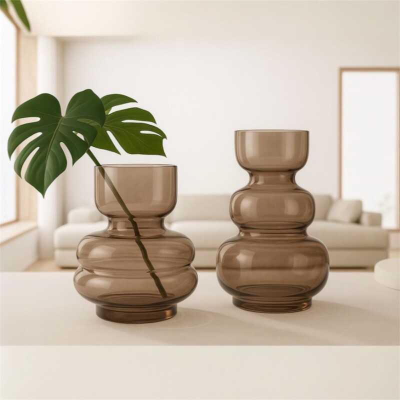 Florero de Vidrio Minimalista Florero de Vidrio Minimalista