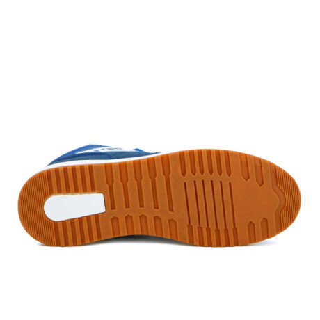Pony Lifestyle M-100 Bota Hombre Azul-Blanco