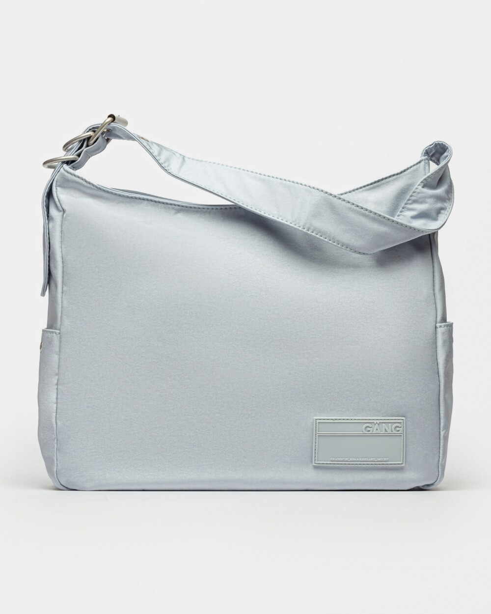 Bolso Gang Glamy En Nylon Celeste
