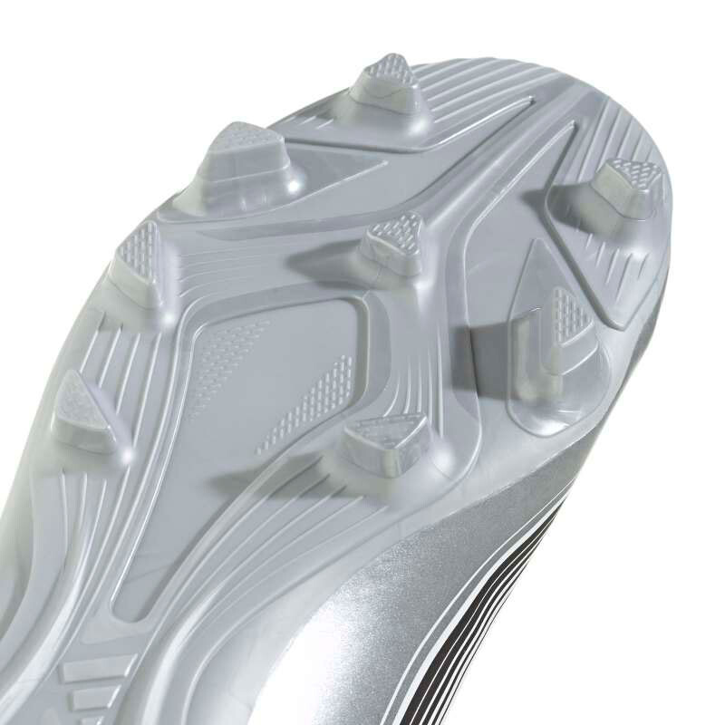 Championes de Fútbol 11 Unisex Adidas F50 Messi Club FG/MG Blanco - Rojo - Negro - Plateado
