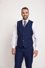 CHALECO SH09505 TWILL BLUE