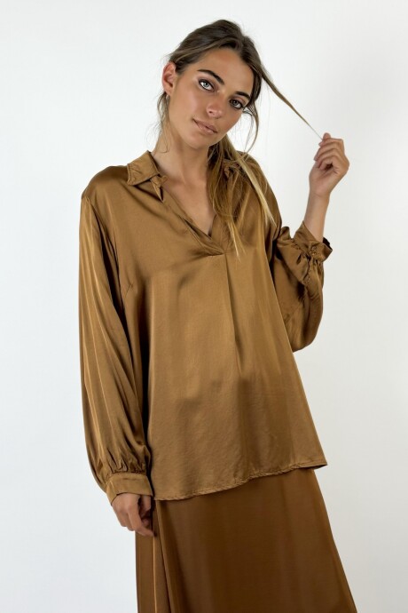 BLUSA GINA Camel