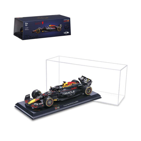 Auto Bburago Formula 1 Red Bull Con Exhibidor Escala 1:24 Max Verstappen